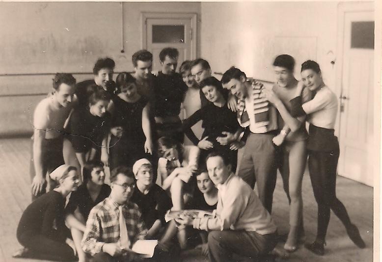 Ballettengsamble Bremen aufgenommen 1959 am Ende d