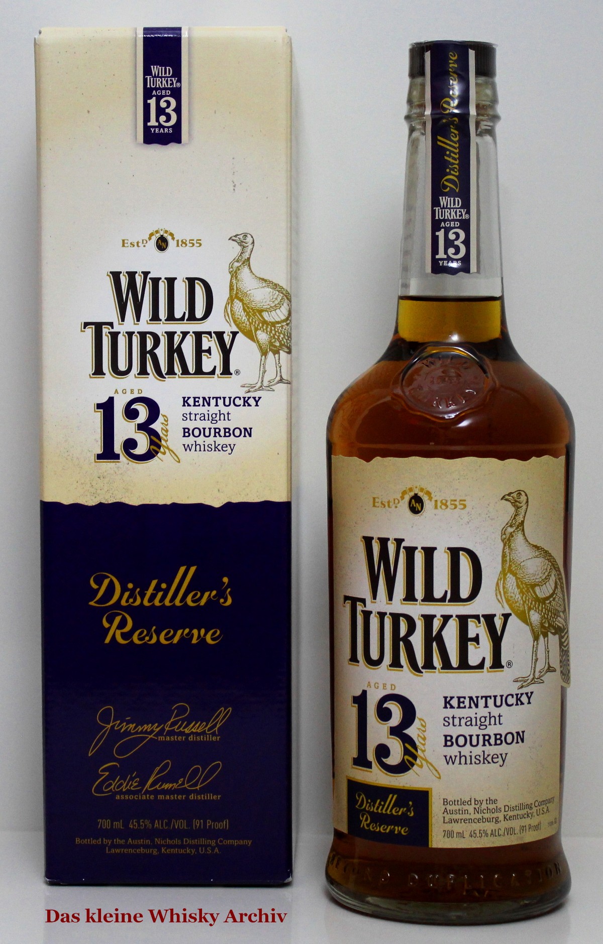 Wild Turkey Distille's Reserve 45,5%vol, 0,7l
