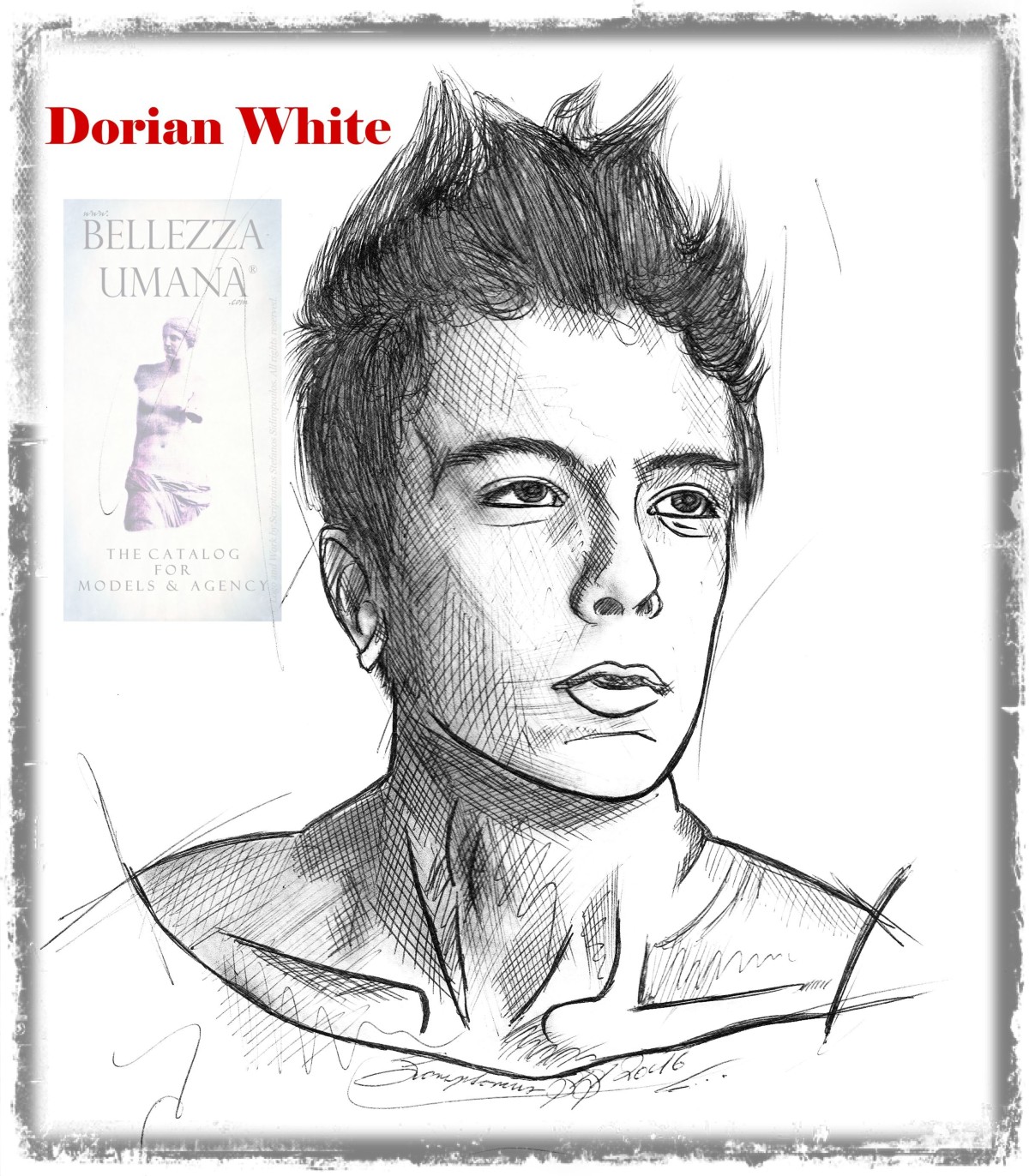 Dorian White Bellezza Umana Scriptorius St Sidi