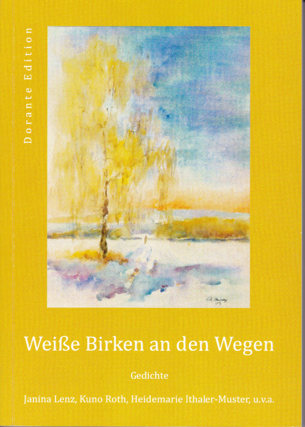Buchcover: Weiße Birken an den Wegen