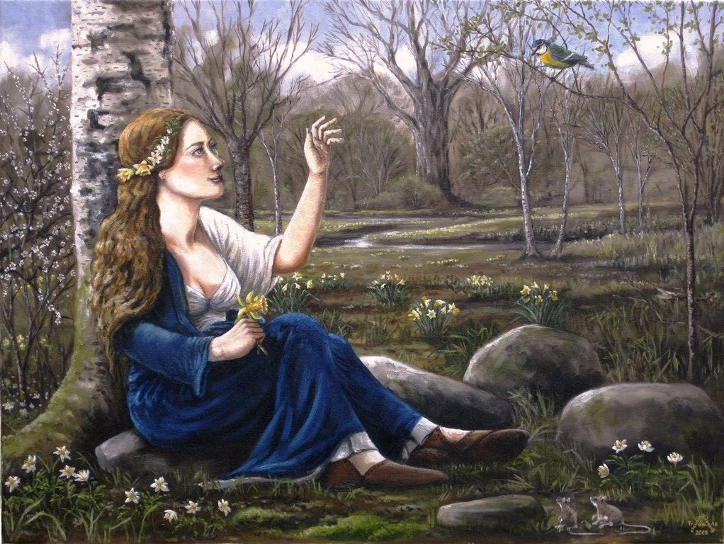 "Flora und das leise Erwachen des Frühlings", 2005