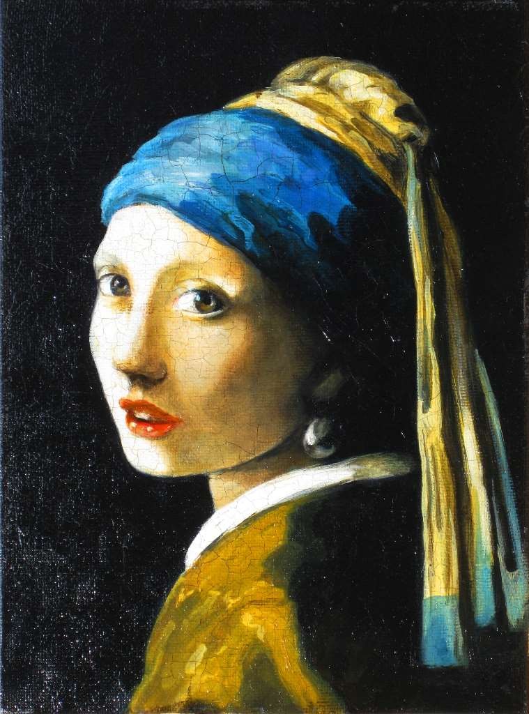 Das Mädchen mit dem Perlenohrring (n. Jan Vermeer)