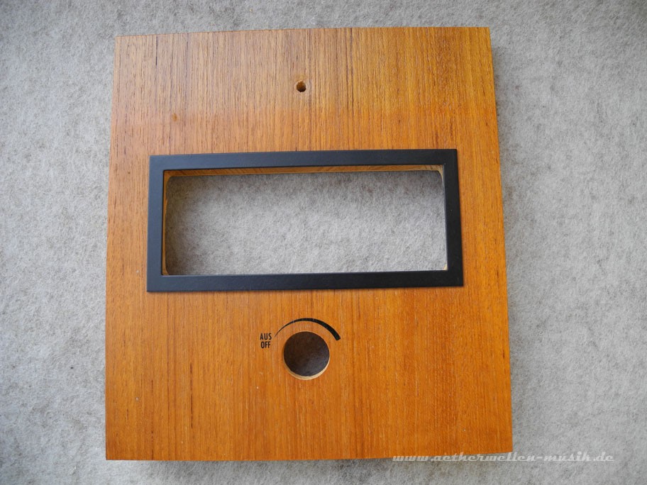 Heinz Schenk Clavinet D6 tone control panel woood