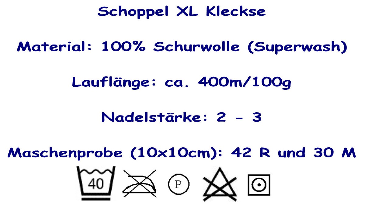 Schoppel XL Kleckse