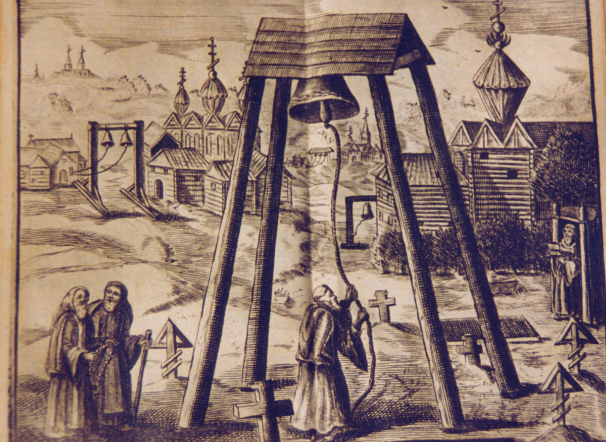 Das Glockenschlagen der Moscoviter, Joh. Arnold von Brand-Wesel, 1702.