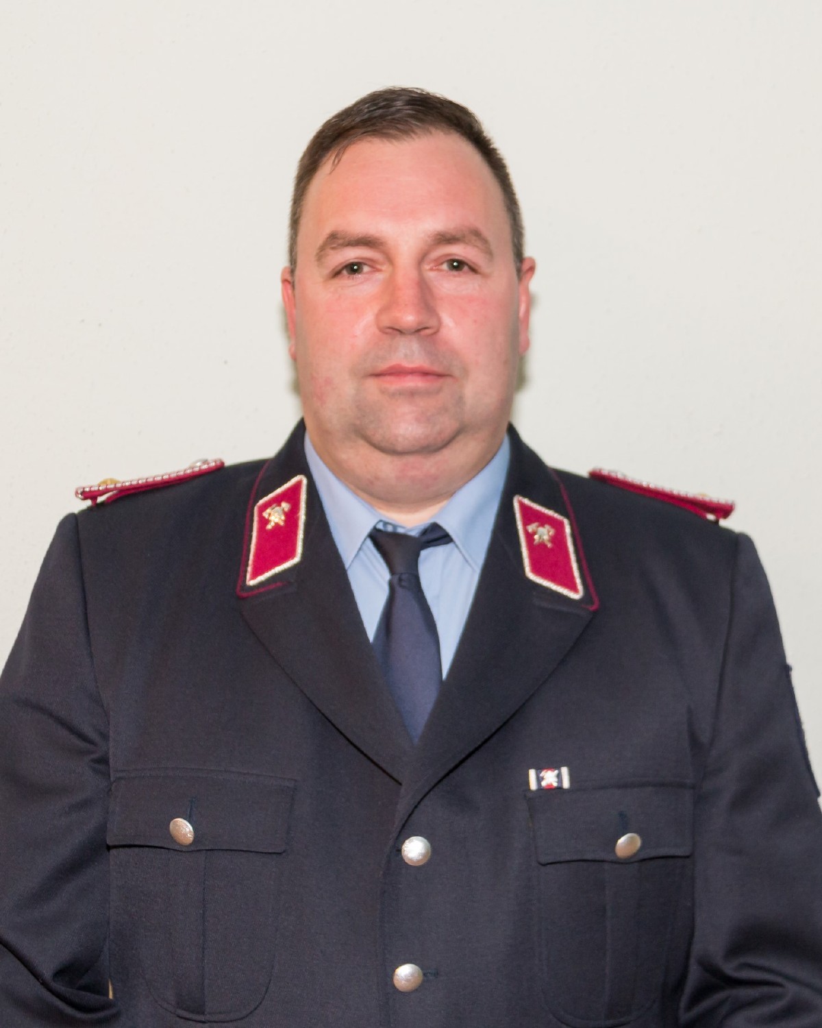 Gemeindewehrleiter Enrico Mäntz