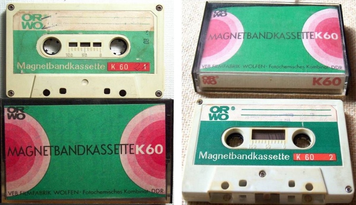 DDR KE 20s Endlosbandkassette Kassette Anrufbeantworter Tonbandansage OVP 