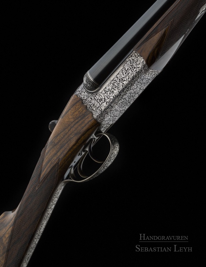 Westley Richards shotgun gunengraving waffengravur