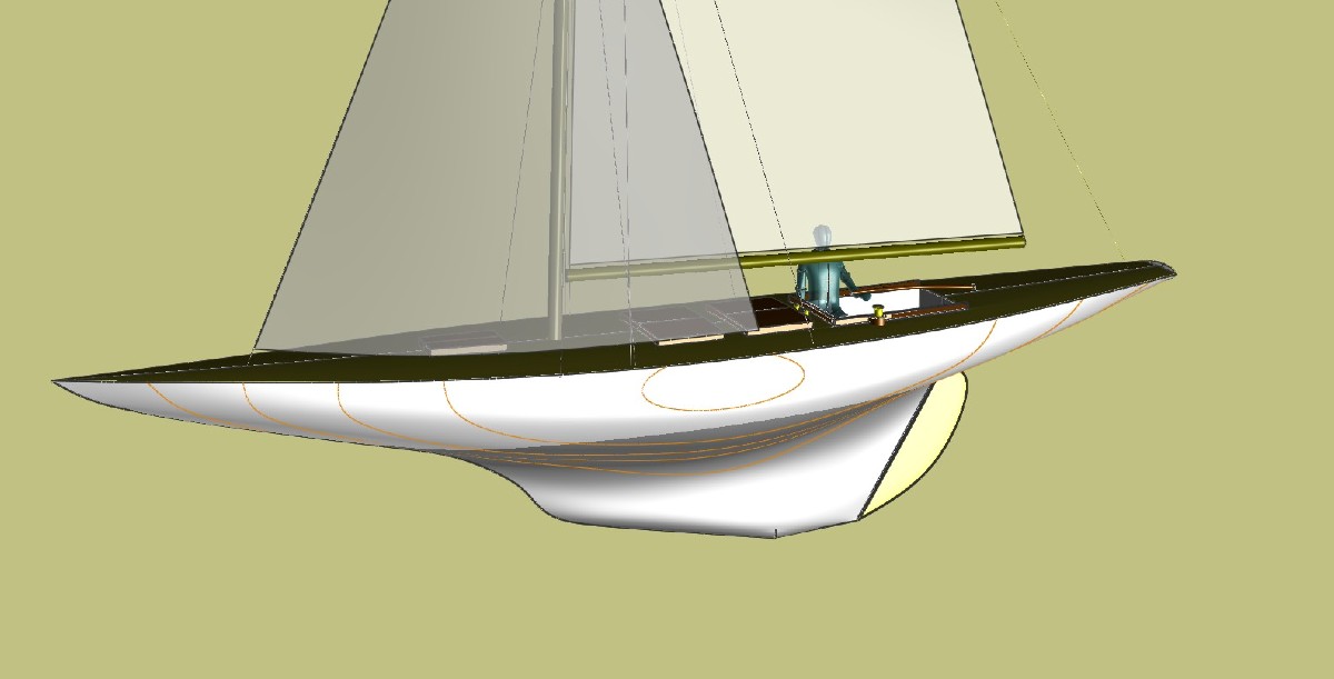 6m R-Yacht, Gaviota, A. Neesen