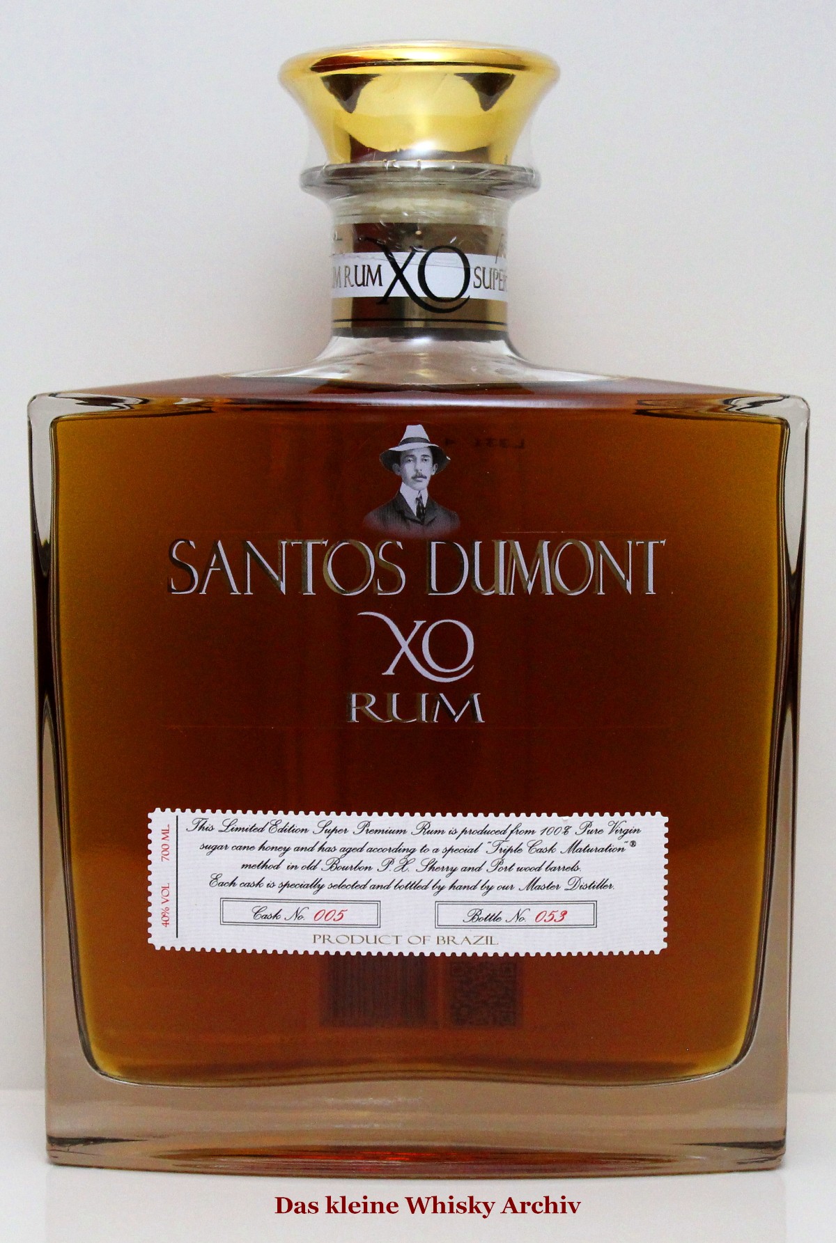 Santos Dumont XO Super Premium 40%vol. 0,7l