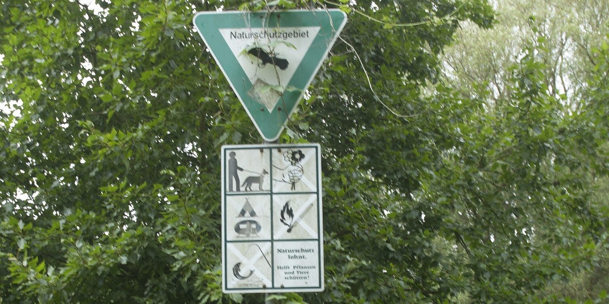 Verbote in Naturschutzgebieten