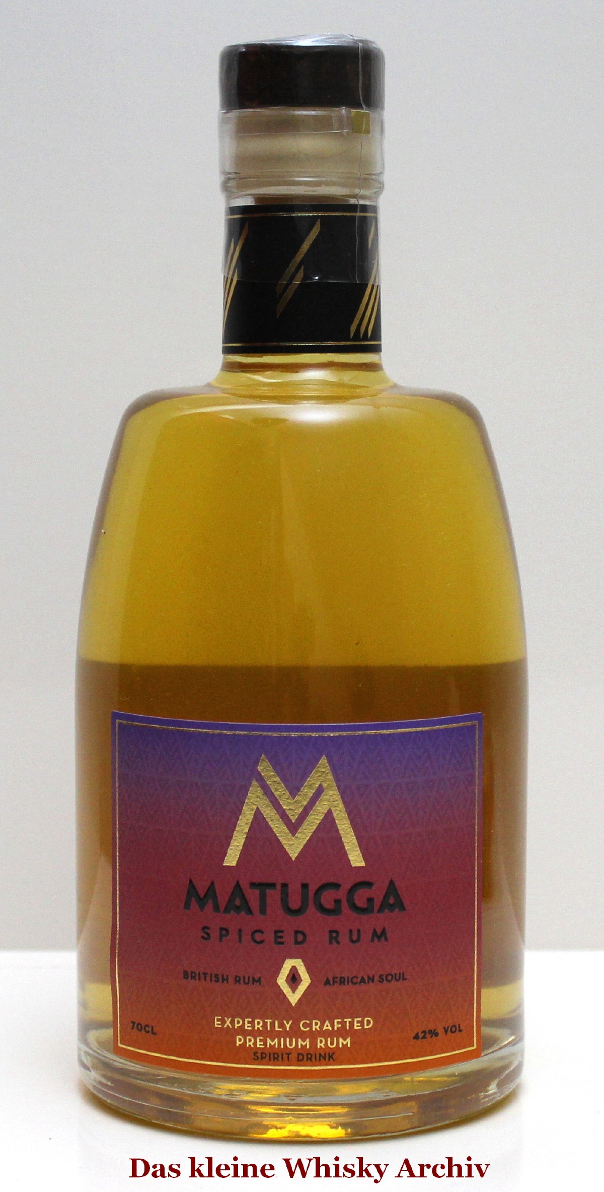 Matugga Spiced Rum 42%vol. 0,700 Liter