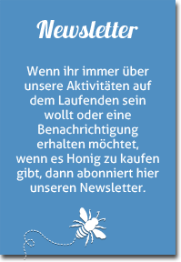 HONIGWERK HAMBURG Newsletter Informationen Biene