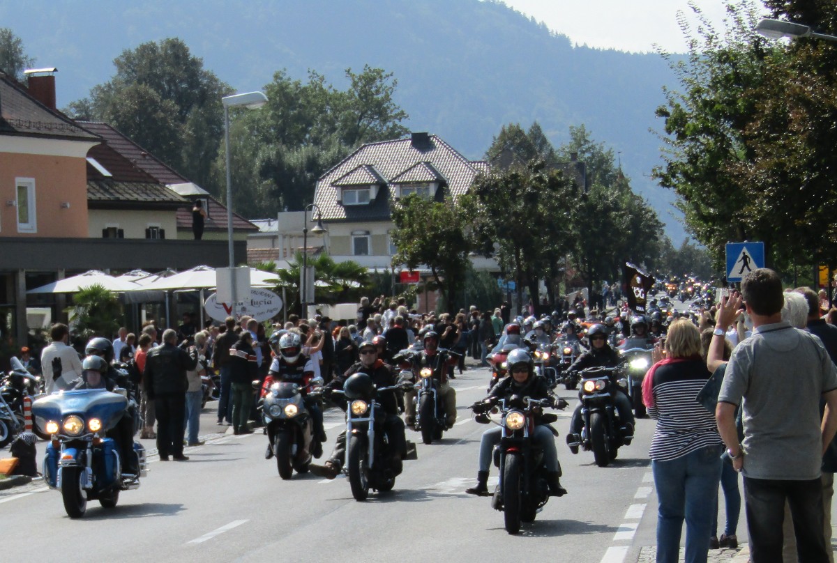 Parade European Bike Week 17 Faak, Harley-Davidson