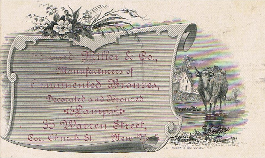 E. Miller Trade Card