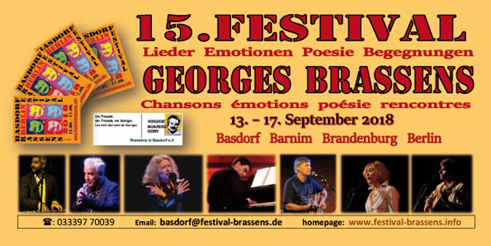 Basdorf Festival Brassens Flyer S.1