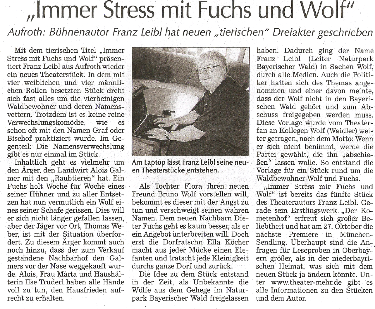 Straubinger Tagblatt 18.09.18