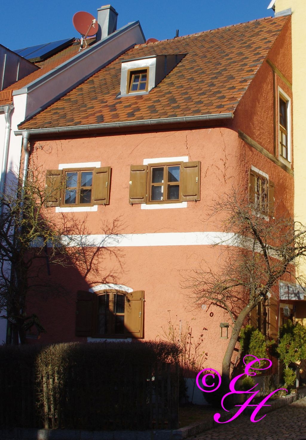 Wunderschön abgerundetes Eckhaus in Kallmünz