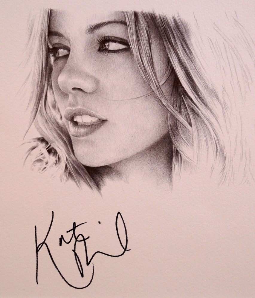 Kate Beckinsale signedportraits Jole Stamenkovic