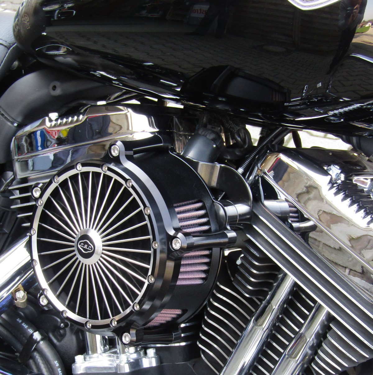 Luftfilter CSC-Big-Spoke Sportster Harley Davidson