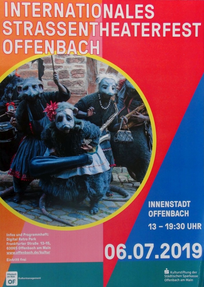 Drehorgelmann Strassentheaterfest Offenbach Ffm