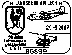 Hubschrauber, Flugzeug, Geschwaderwappen LTG 61