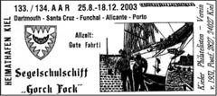03/2003  SSS Gorch Fock