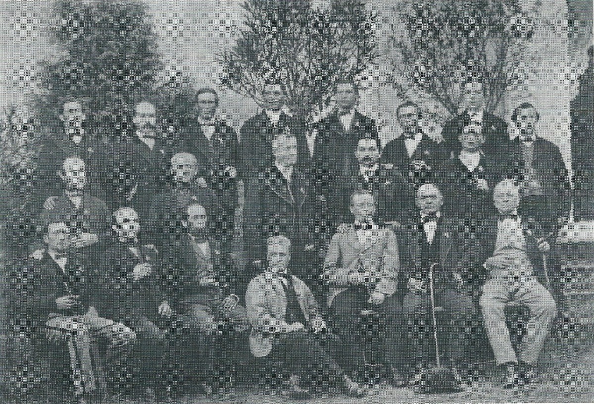 Gründungs der Sänger-Einheit im Jahre 1872