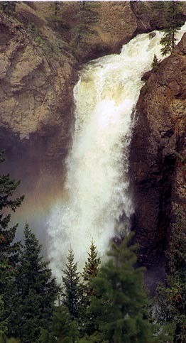 Wasserfall im Yellowstone National Park / USA