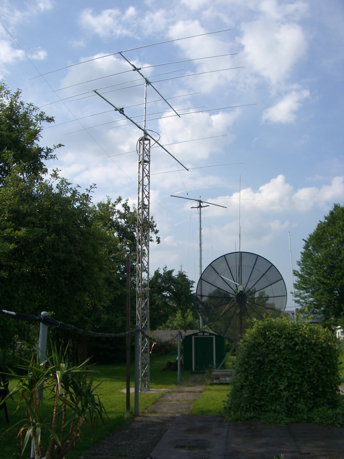 KW-Antennen bei DL8LR