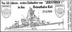 02/2008  Zerstörer D 170 Internes Verbandsabzeichen