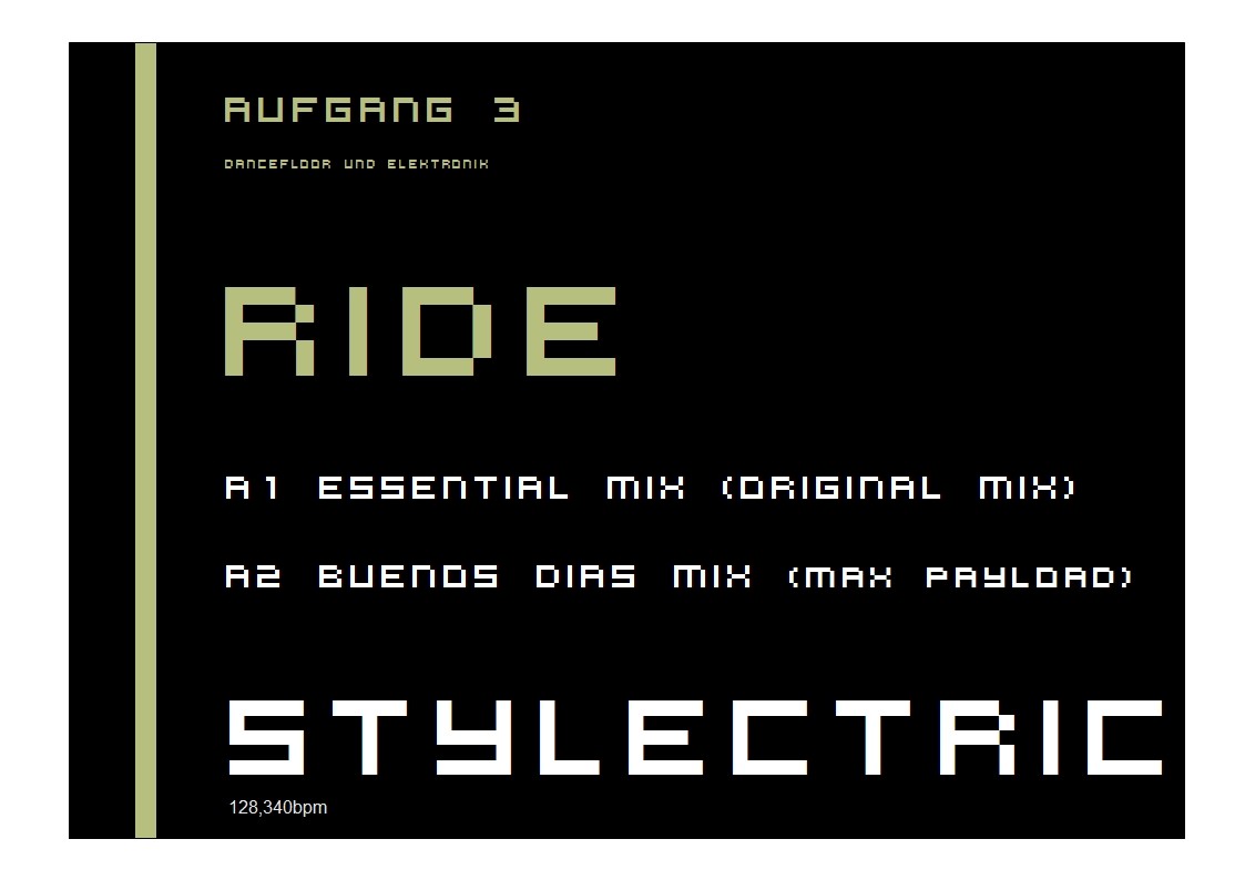 Stylectric, Ride