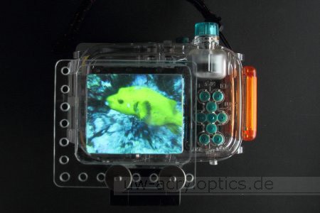 UW-Flatloupe Vergrößerung LCD-Display