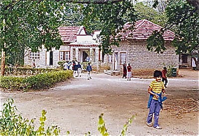 Gebäude der Grundschule in Rishi Valley
