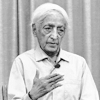 Krishnamurti während eines Talks