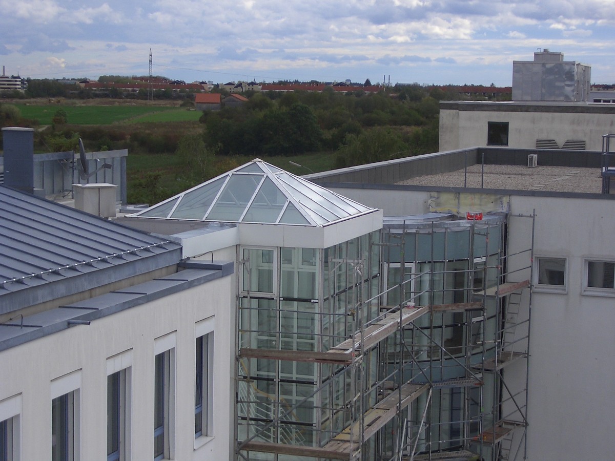 Glasfassadensanierung Trischberger Landsberg