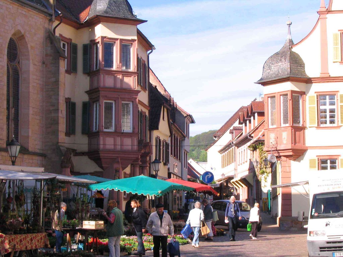 Wöchentlicher Markt in Bad Bergzabern