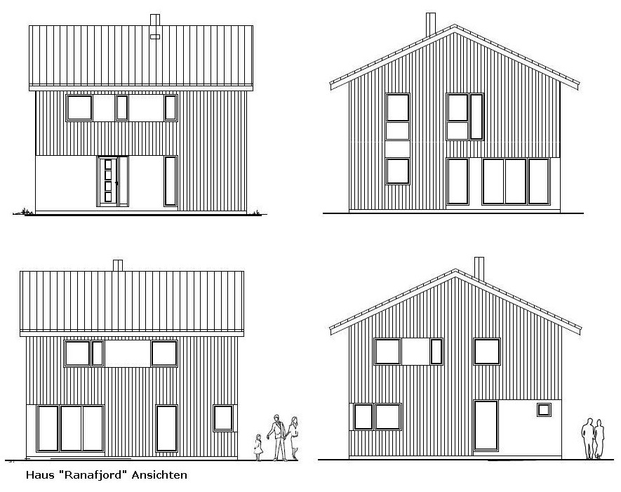 skandinavisches, norwegisches Holzhaus 46