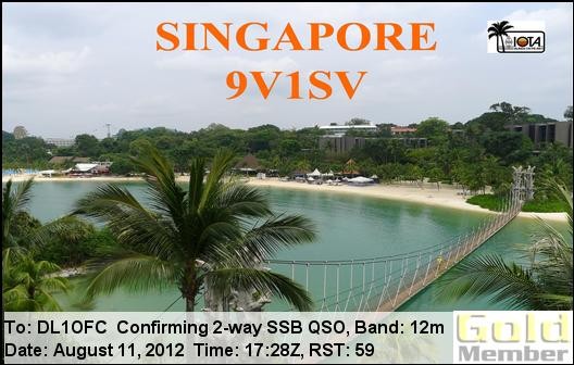 9V1SV Singapore.