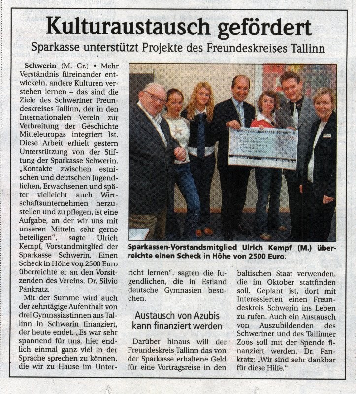 Schweriner Volkszeitung, 30.09.2004, S. 17