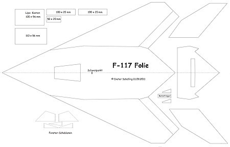 F117 Bauplan kostenlos