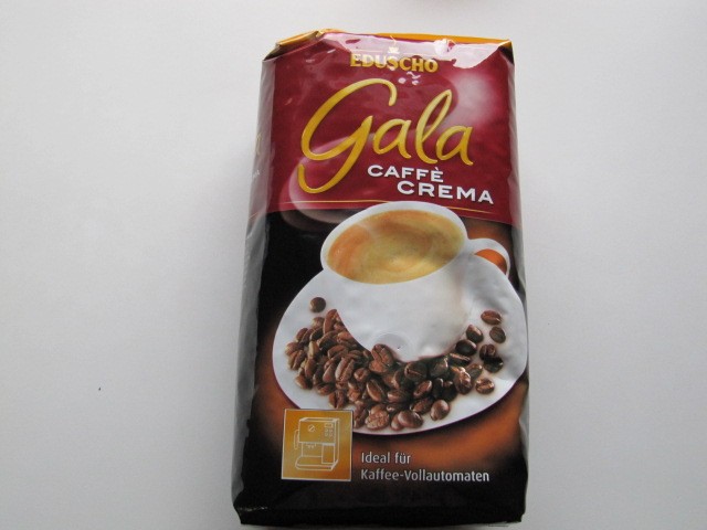 Eduscho Gala CAFFE CREMA 1000g für 8,99 €