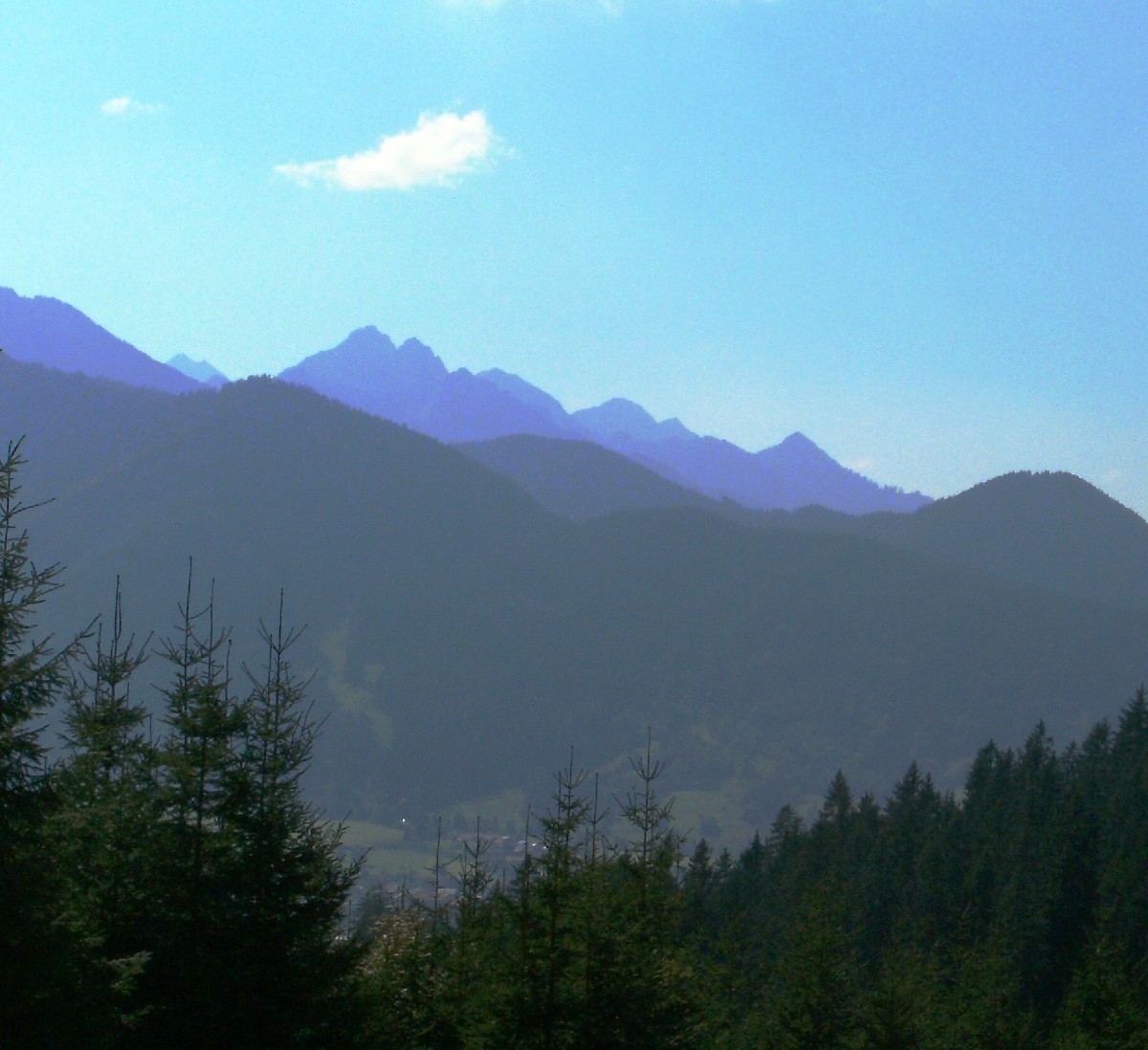 Ammergauer Berge von E.Franz