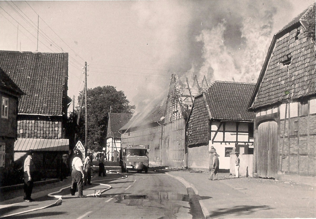 Brand bei Lindenberg 1969