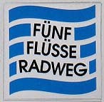 Logo Fünf-Flüsse-Radweg