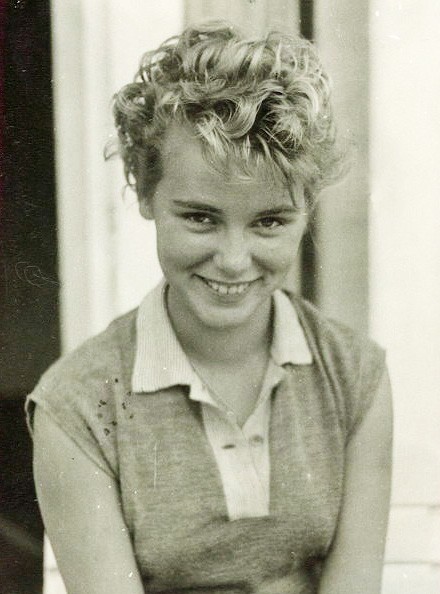 Susanne Cramer Sommer 1955