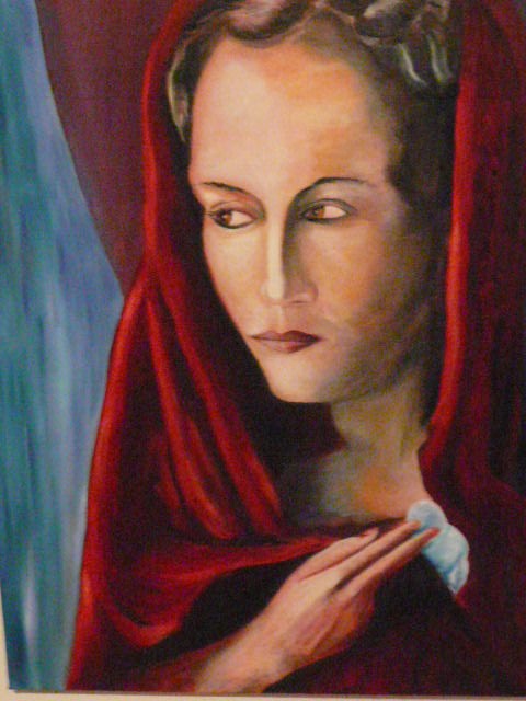 EVA / Maria  Öl auf Leinwand  50 x 70   cm
