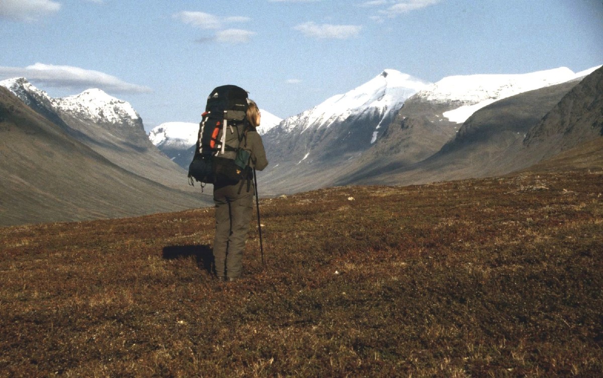 Alkavagge Sápmi Lappland Schweden Trekking