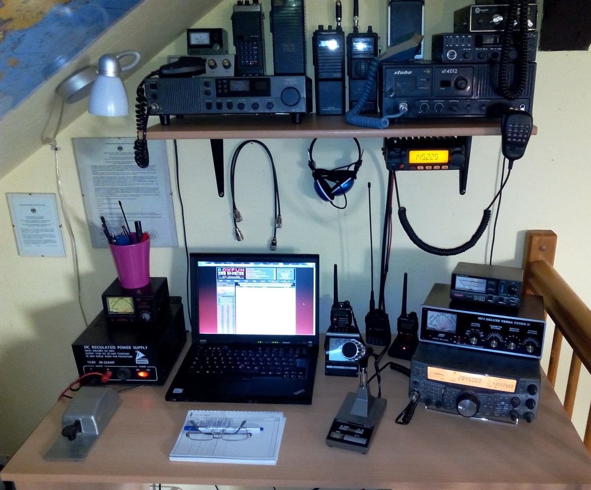 Amateurfunkstation für Kurzwelle, VHF/UHF und 23cm