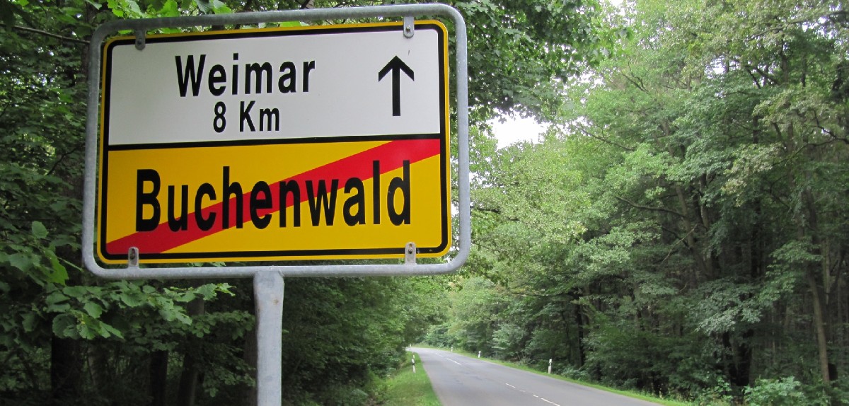 Straße zum KZ Buchenwald